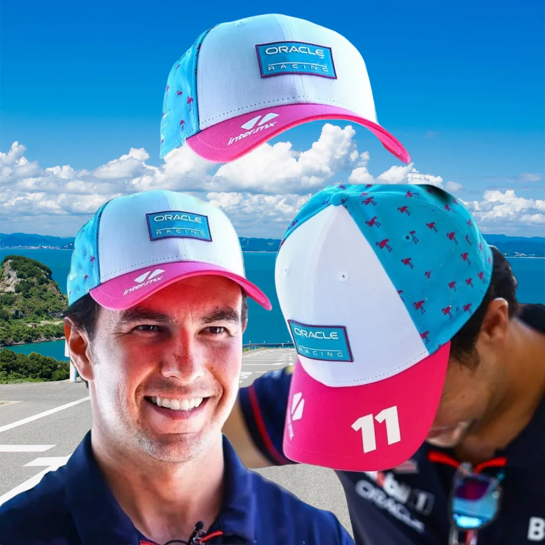 2023 Oracle Red Color Bull Racingcap F1 Savior Perez Special Edition Miami Cap Hat Formula One Accessori Unisex Fan Cap