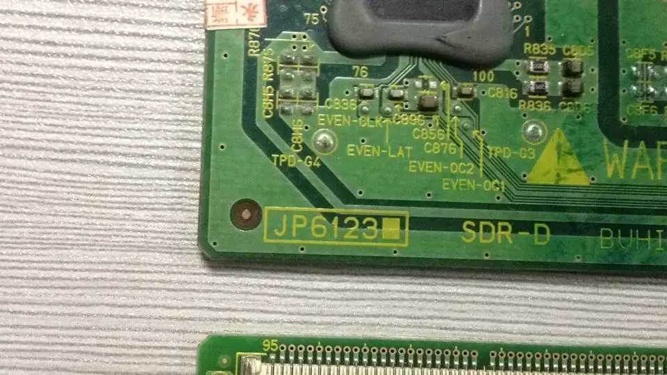 2개/몫 JA09842-A JA09842-B JP6122 및 JP6123 플라즈마 P50A101C 좋은 품질