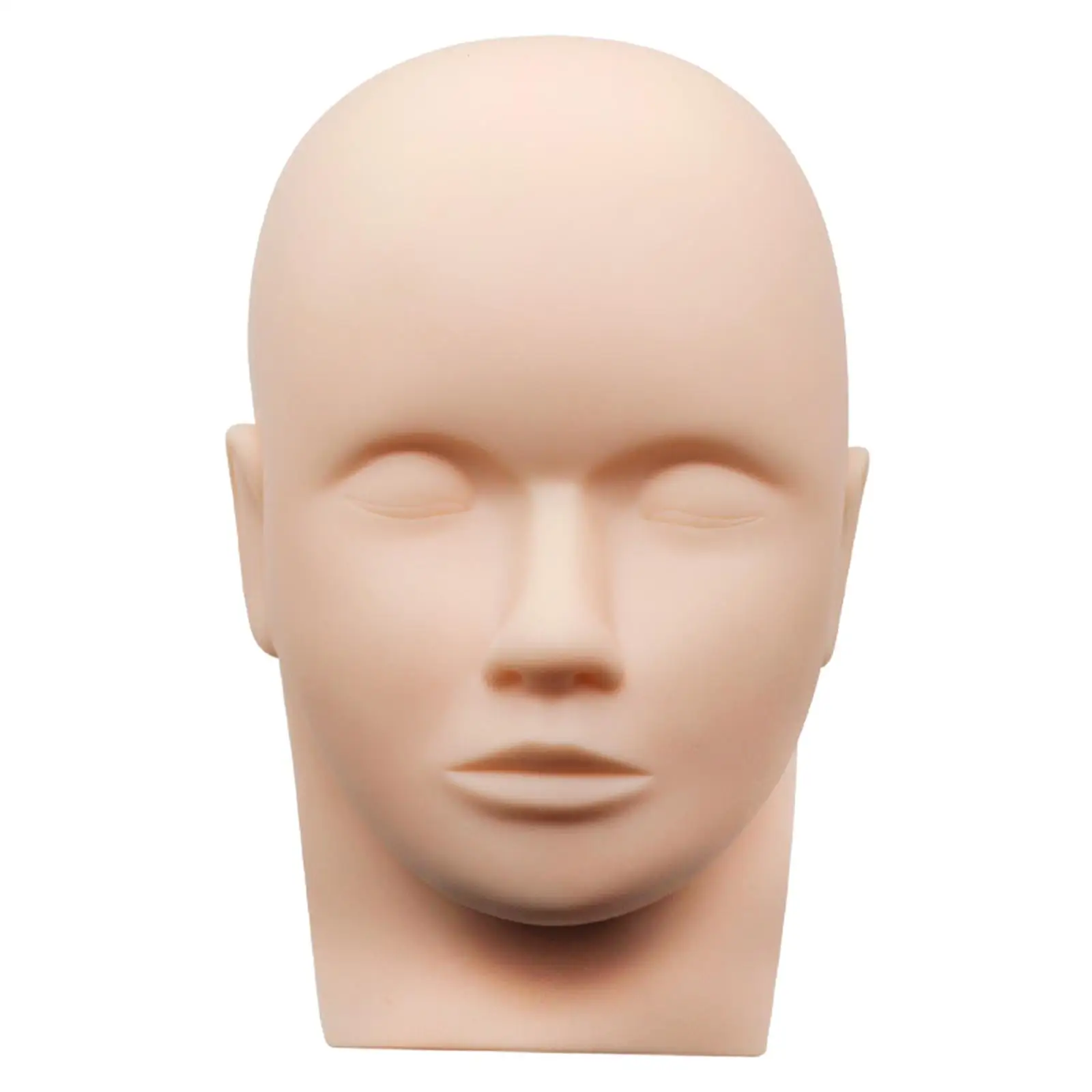 Eyelash Silicone Head Mold Lash Extension Supplies Soft Touch Training Mannequin