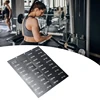 4.5kg to 90kg Weight Block Sticker Weight Stack Labels Weight Sticker Labels for Dumbbells Barbells and Weight Plates F19E 3