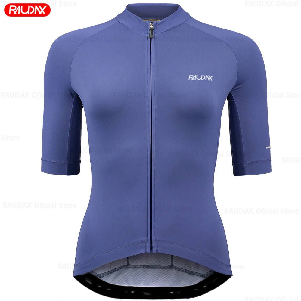 Raudax 2025 Women's Cycling Jersey 11 colors Cycling Racing Tops Summer Short Sleeve Bike Jersey Breathable Women Cycling Shirts 5