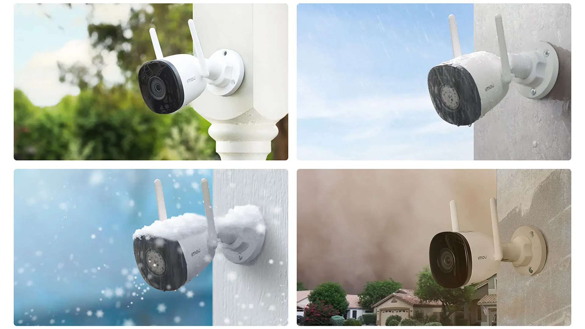 IMOU Outdoor caméra de Surveillance extérieure ip Wifi Bullet 2C