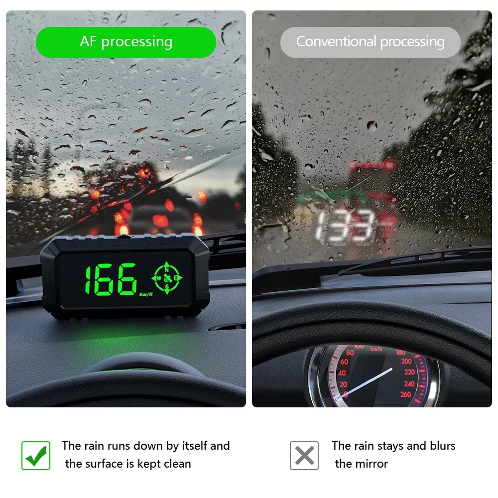 Geyiren G7 HUD GPS  ӵ, ڵ  ÷,  溸 ,   , ū Ʈ km/h ڵ ׼
