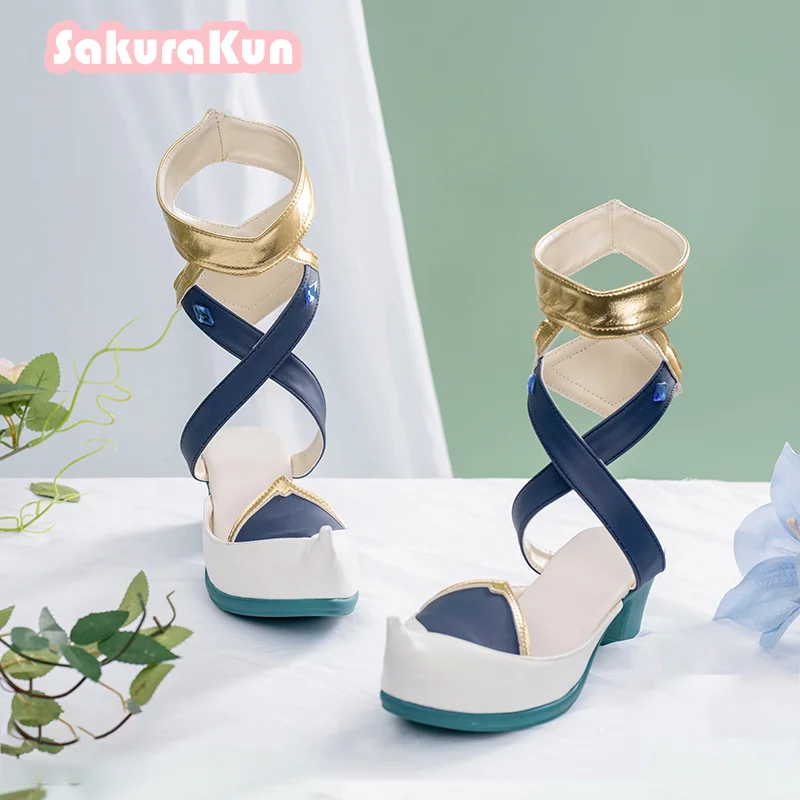 

Faruzan Shoes 36-39 Size Cos Game Genshin Impact Role Faruzan Foot Accessories Shoes