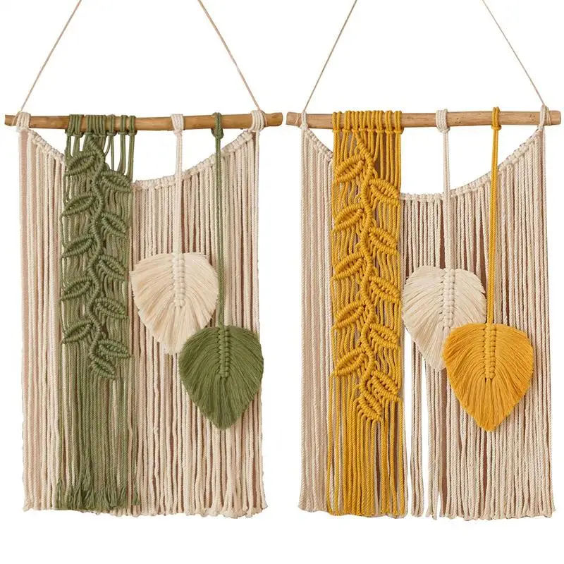 Handmade Boho Macrame Wall Tapestry Dream Catcher
