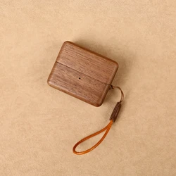 Handcrafted Walnut Wood Natural Protective Earbud Case - Galaxy Buds 3 (No Engraving)