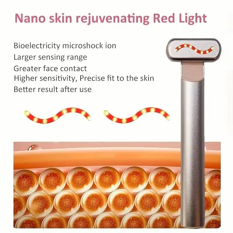 Microcurrent Vibration Eye Massager Home Use Constant Temperature Heat Therapy Eye Care Beauty Device for Reducing Dark Circles