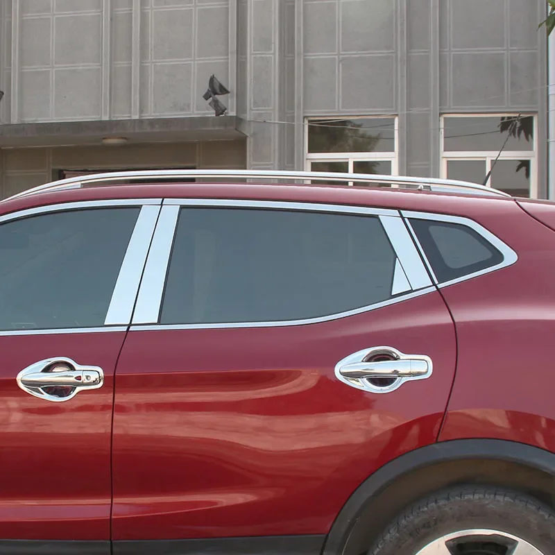 

Наклейка на окно из нержавеющей стали для Nissan Qashqai J11 2014-2020