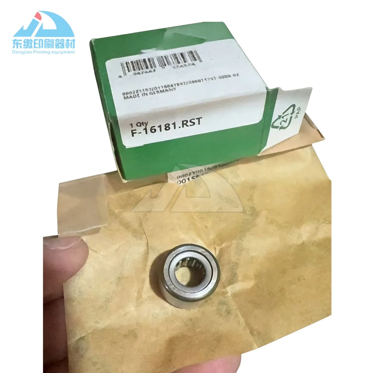 오리지널 새 제품 1개 F-16181.RST 00.550.0251 하이델베르그 GTO52 SX102 오프셋 인쇄 기계용 니들 베어링 8*17*11mm