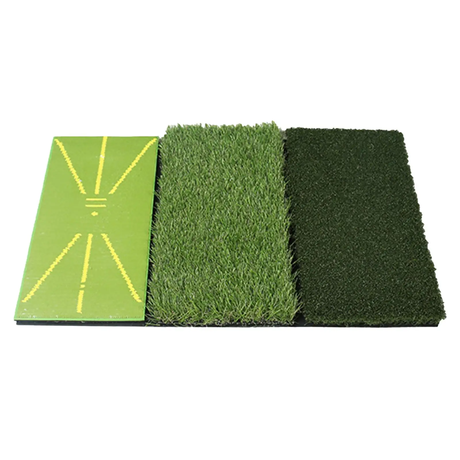 

Golf Hitting Mat Rectangle Foldable Batting Mat for Indoor Garages Backyards