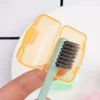 50/5Pcs Portable Toothbrush Head Cover Dustproof Teeth Brush Protective Storage Case Cover For Outdoor Travel Bathroom Supplies 5