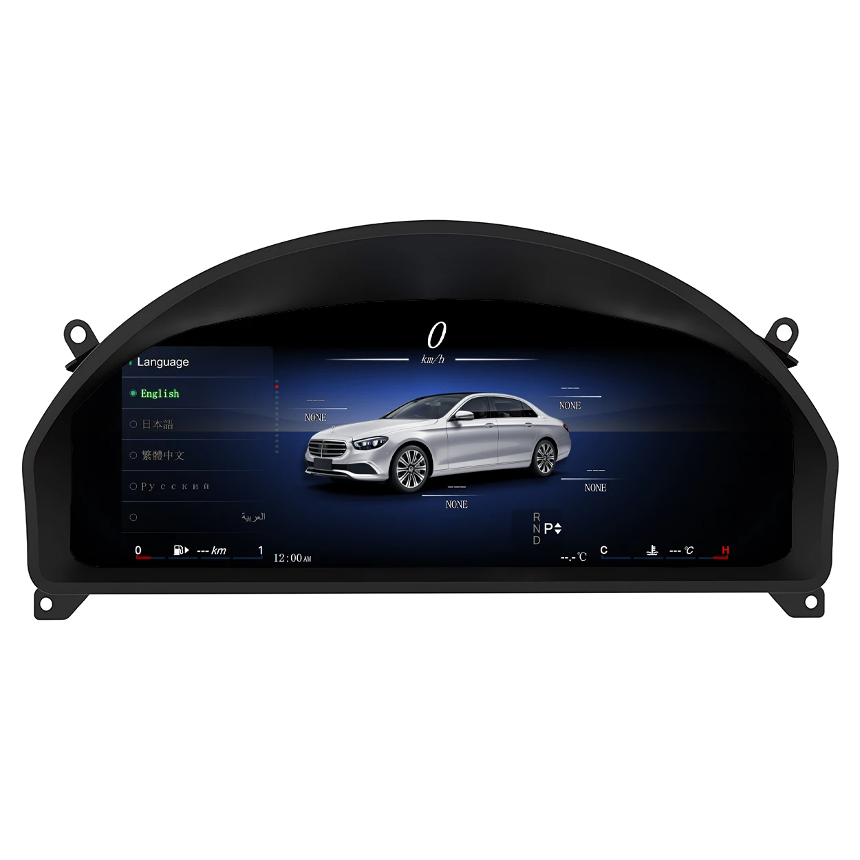 Lcd Display Instrument Cluster Display LCD For Mercedes Benz C-Class W204 NTG4.0 2008-2011 Speedometer Dashboard Tachometer Digital Virtual Instrument Cluster Cockpit