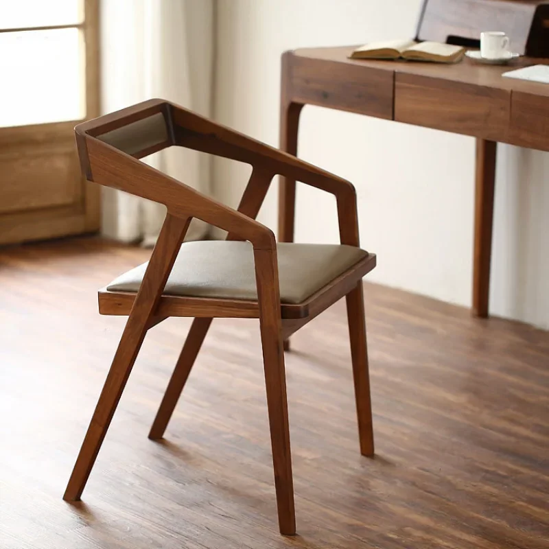 

Деревянные креативные обеденные стулья в скандинавском стиле, офисная мебель для макияжа, столовой, обеденные стулья, современная мебель для взрослых Mueblesa, кухонная мебель