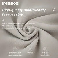 INBIKE Men's Cycling Jersey Slim Fit Winter Long Sleeve Fleece Thermal Bike Clothing Full Zip Biking Bicycle Shirt Cold Weather 2