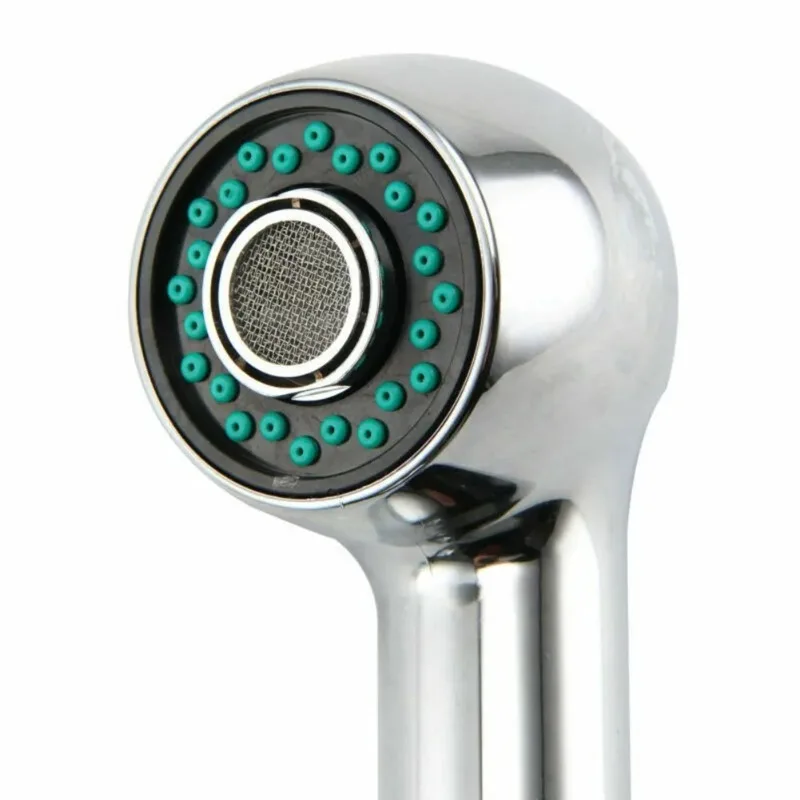 New 1*Spray Head 18*7cm 2 Function Replacement Pull Out Spray Shower Kitchen Mixer Tap Setting Spare 5
