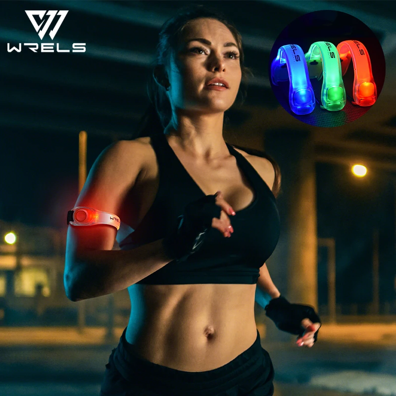Reflective Arm Bands Reflective Safety Light WRELS LED Light Up Armband Running Arm Belt Glow Sports Bracelet Outdoor Night