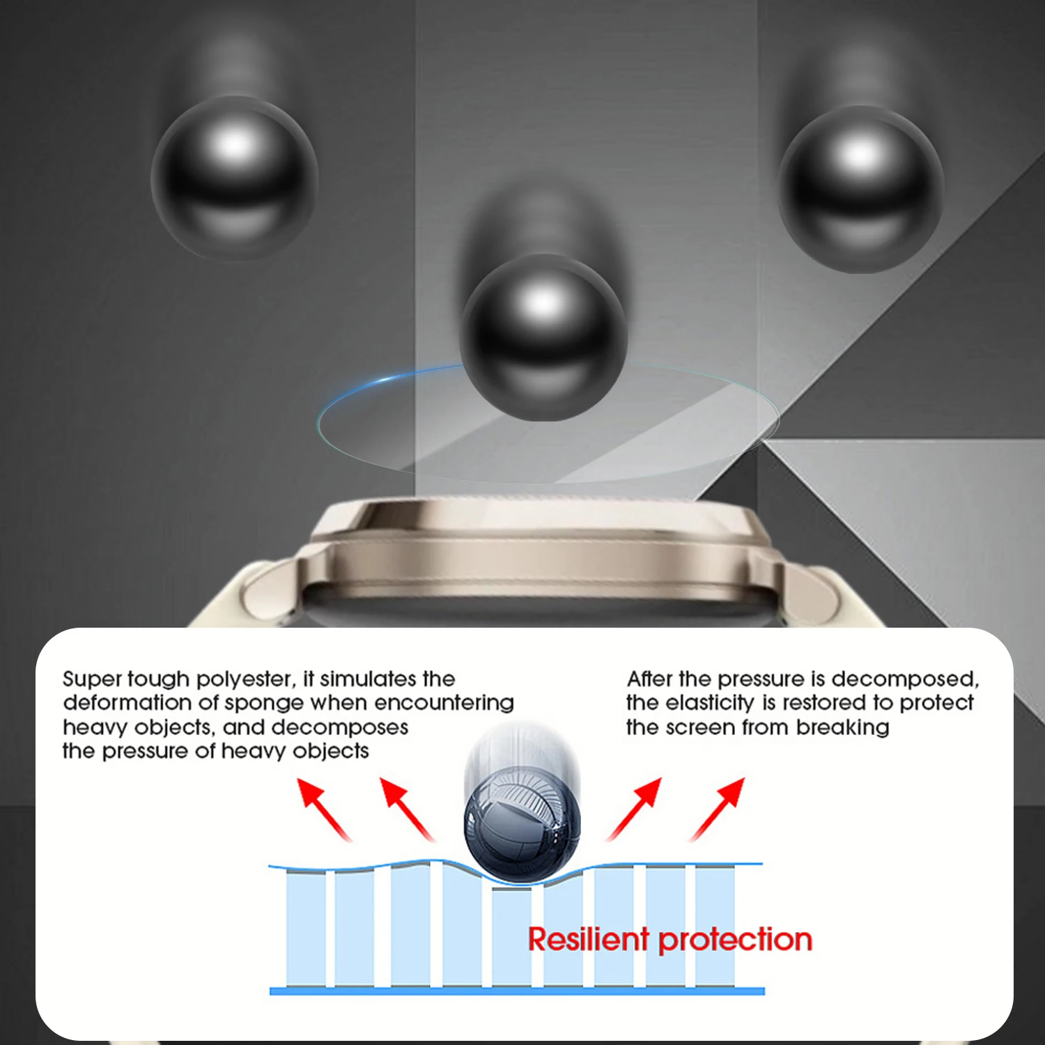 Enhanced Tempered Glass Screen Protector - HD Clear, Shatterproof Protective Film