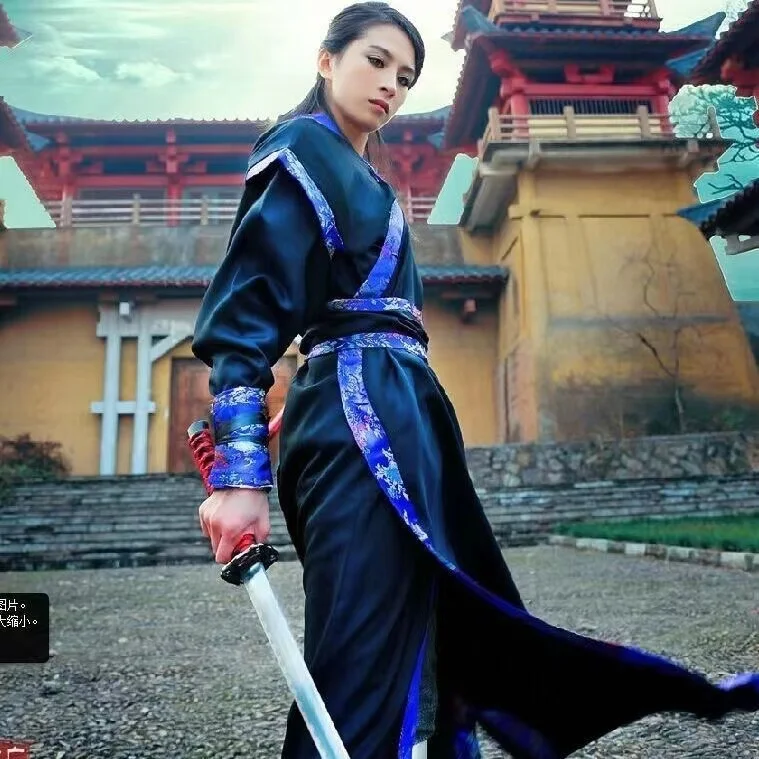 Ancient Chinese Male Hero Costume Traditional Swordsman Clothing Vintage  Martial Arts Assassin Cosplay Dress Men Women Hanfu - AliExpress