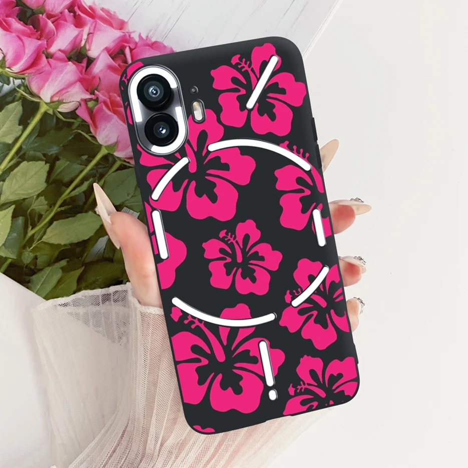 Floral Butterfly Design Soft TPU Phone Case