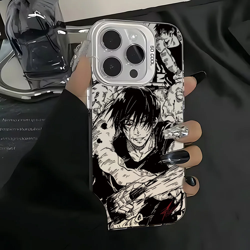 F-Fushiguro T-Toji Matte Phone Case - Sleek Protective Cover