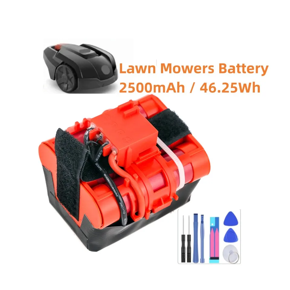 

Lawn Mowers Battery For Gardena 586 57 62-02 589 58 61-01 Husqvarna R40 R50 R70 R80 McCulloch Rob R600 Rob R1000 R38Li 2017