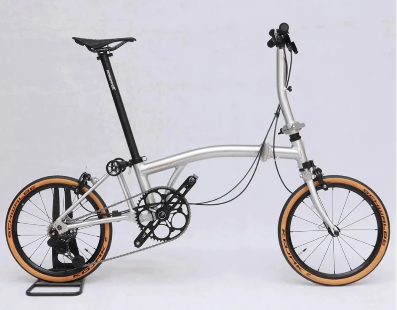 16インチアルミ折りたたみ自転車8KGトリプル折りたたみ自転車