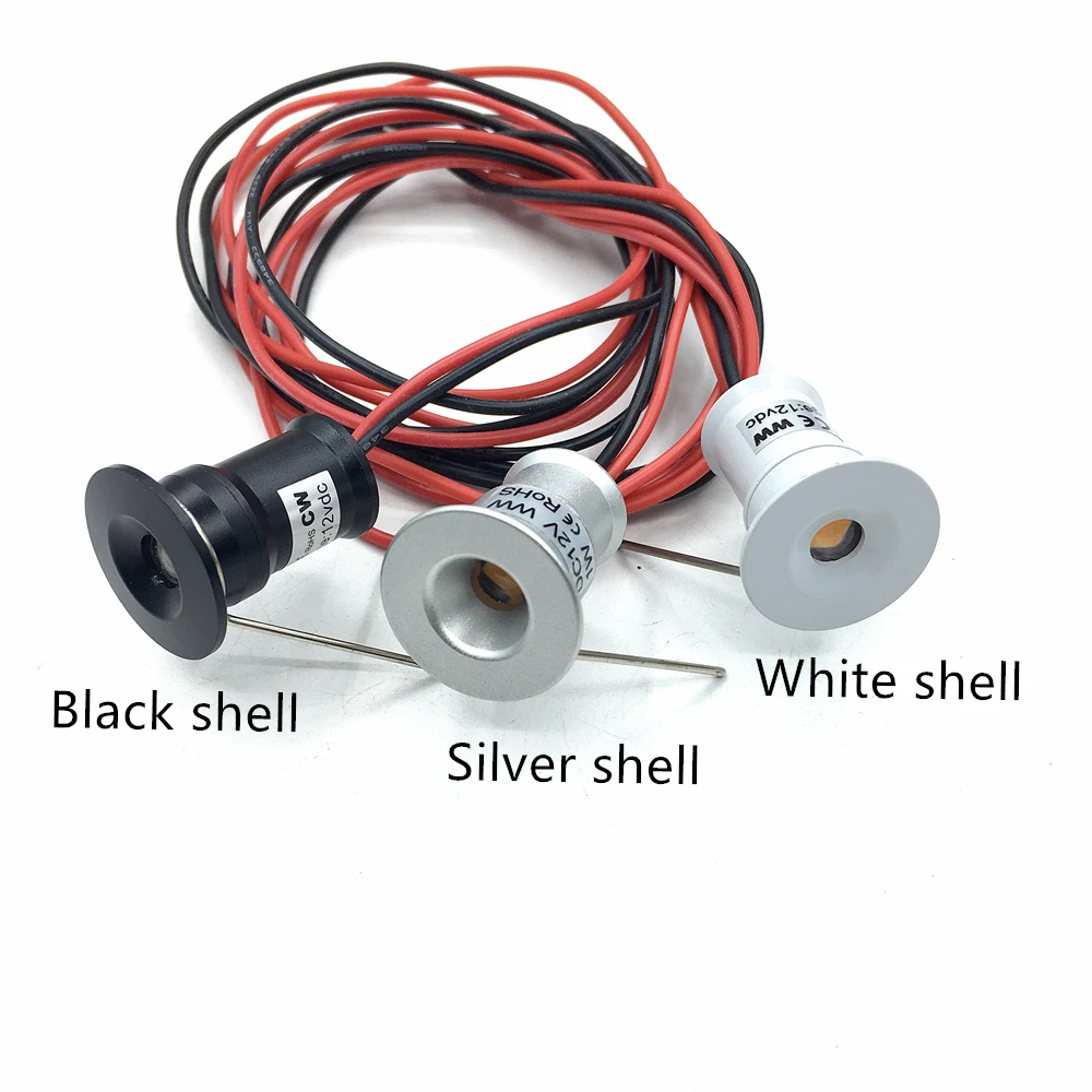 Description Picture 5 of item1W Mini Downlight 12V Spotlight with Transformer 15mm Recessed Down light Led Kitchen Ceiling Spot Lamp Stairs Cabinet Lights