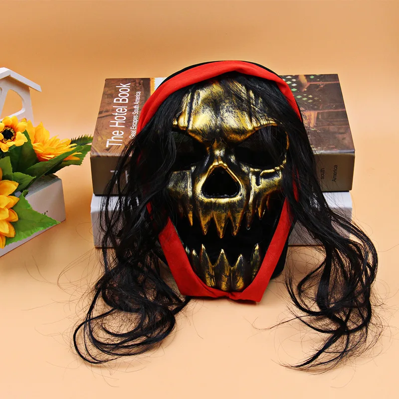 Halloween Terror Mask Scaring Mask Ball Party Decoration Props, Plastic Masks