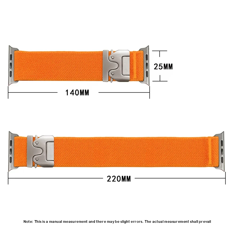 Breathable Fabric Woven Nylon Sport Strap Bracelet