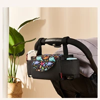 INSULAR Stroller Hanging Bag Mommy Diaper Storage Waterproof Bottle Milk Cup Package Multi-functional Large Capacity Infant Care 2