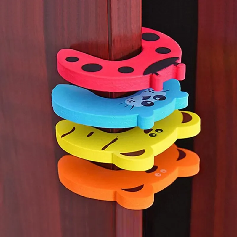 2/5pcs Baby Safety Door Stopper Anti-Pinch Hand