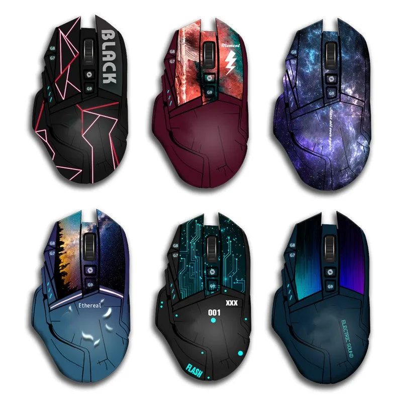 Mouse grip tape skateboard handmade stickers non-slip lizard skin sweat absorption for Logitech G502 Hero Founders  Gamer Mouse