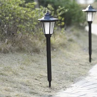 Solar Outdoor Lights Pathway, Outdoor Waterproof LED Landscape Lighting Solar Walkway Lights for Landscape/Patio/Lawn/Yard/Drive 1