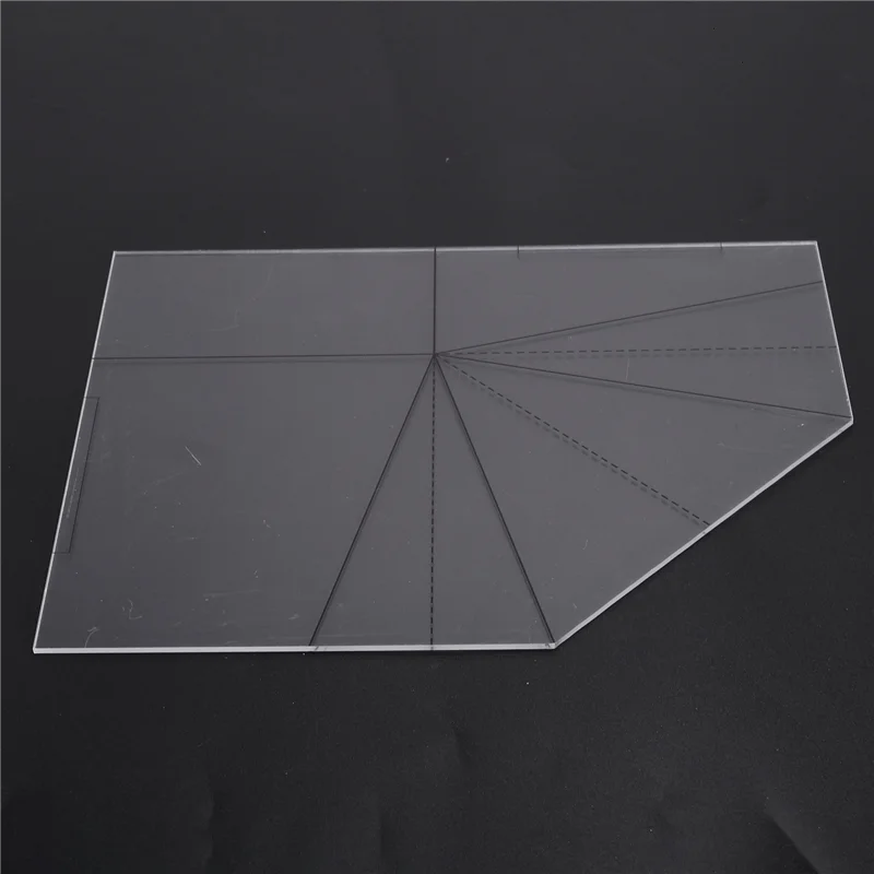 Hot Selling-Acrylic Template For Handmade Bag Multifunctional Tote Bag Making Template Practical Acrylic Making Stencil Temp