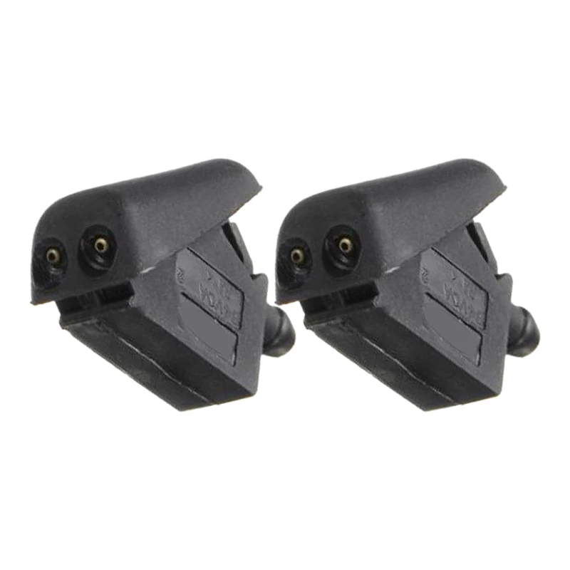 

Форсунки для омывателя лобового стекла, 2 шт., для Mini R50 R52 R53 2001 2002 2003 2004 2005 2006, черный пластик