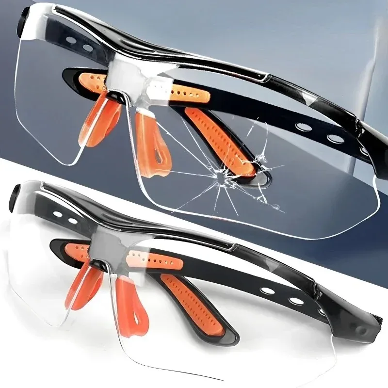 Clear Eye Sand Prevention Windproof Safety Riding Goggles Vented Glasses Work Laboratory Safety Goggle Glasses Cycling safety goggles