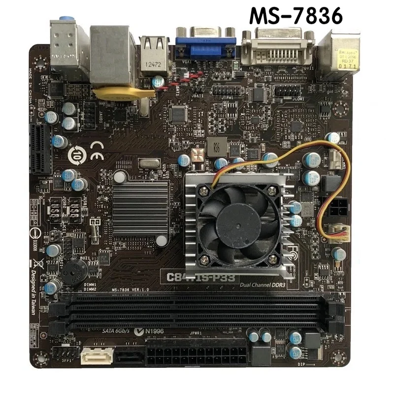 

Для материнской платы MSI C847IS-P33 Desktop MS-7836 DDR3 системная плата 100% протестирована нормально полностью работает Бесплатная доставка