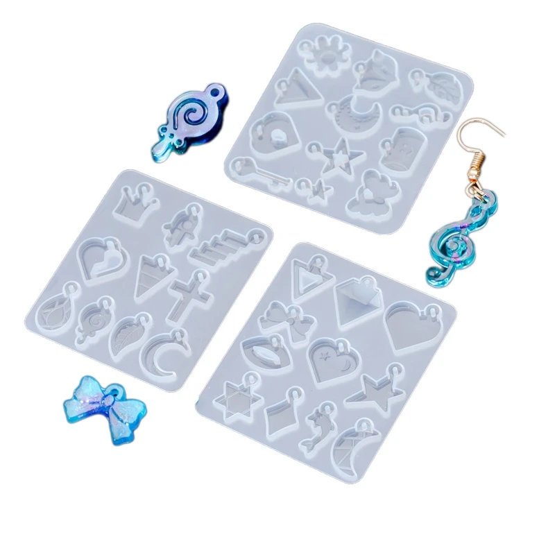 

Stripes Resin Earring Molds Silicone Earring Molds for Epoxy Casing Resin Molds