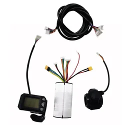 Enhanced LCD Display E - Scooter Control System with EABS Brake and 3 - Speed Modes (36V)