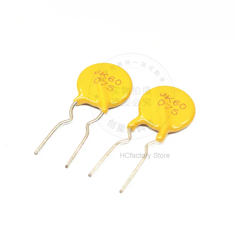 

Original Jk60-075 dip fuse, original product, PTC thermistor, 60V / 0.75a, 750ma, 100uds. BOM List Quick Quote