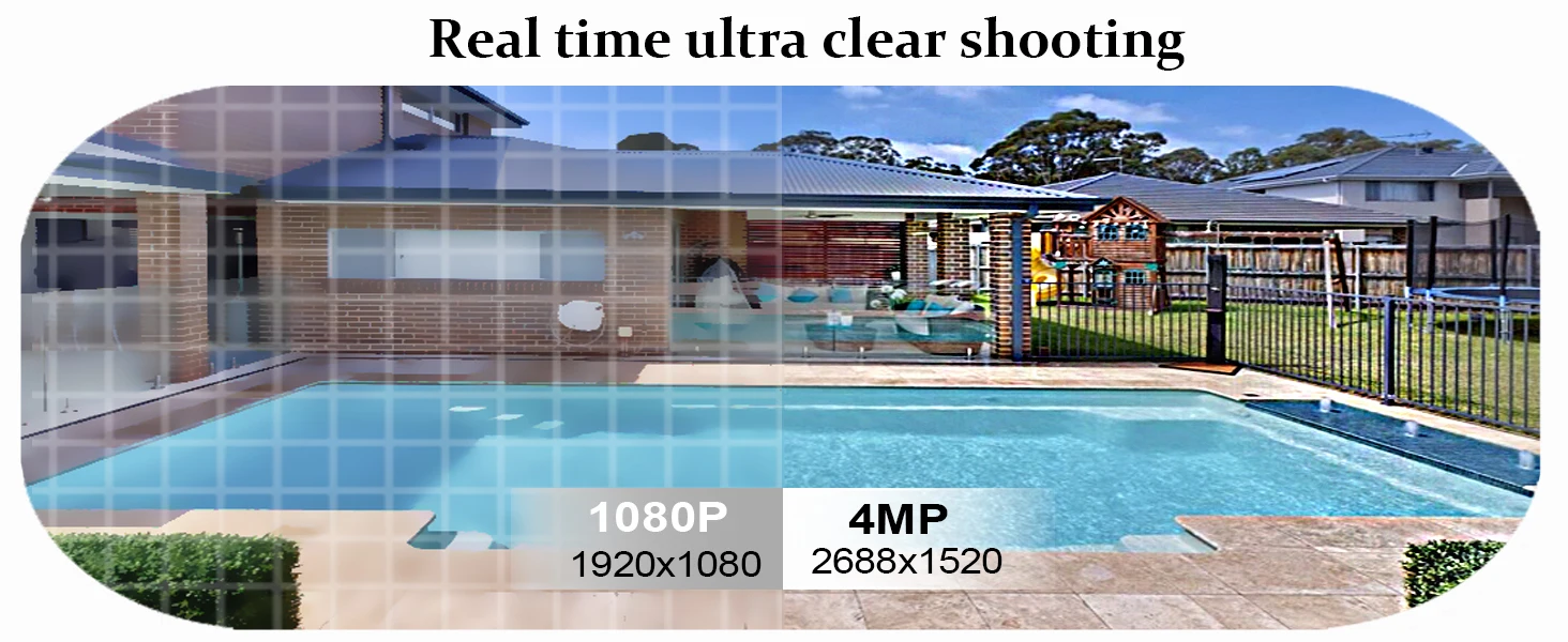 LS VISION 4MP Camouflage Solar Surveillance Camera Hunting Monitor Night Vision