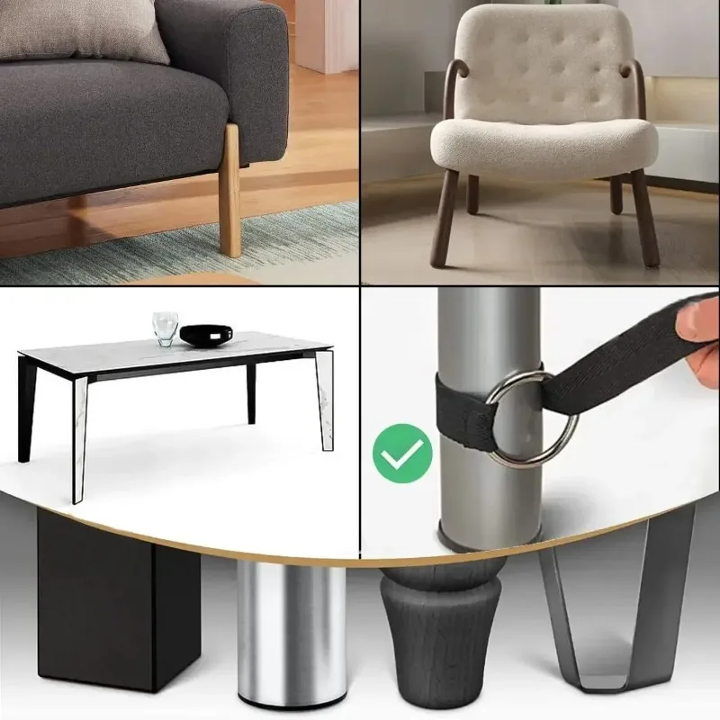 Soft cuff set shown with padded fabric and secure metal hardware