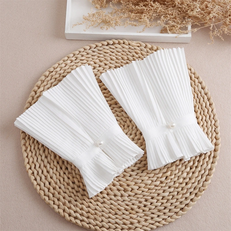 nail decor for photographi wrist pleated organ fake sleeve universal elbow cuff Nail Art shooting background props for photo 2