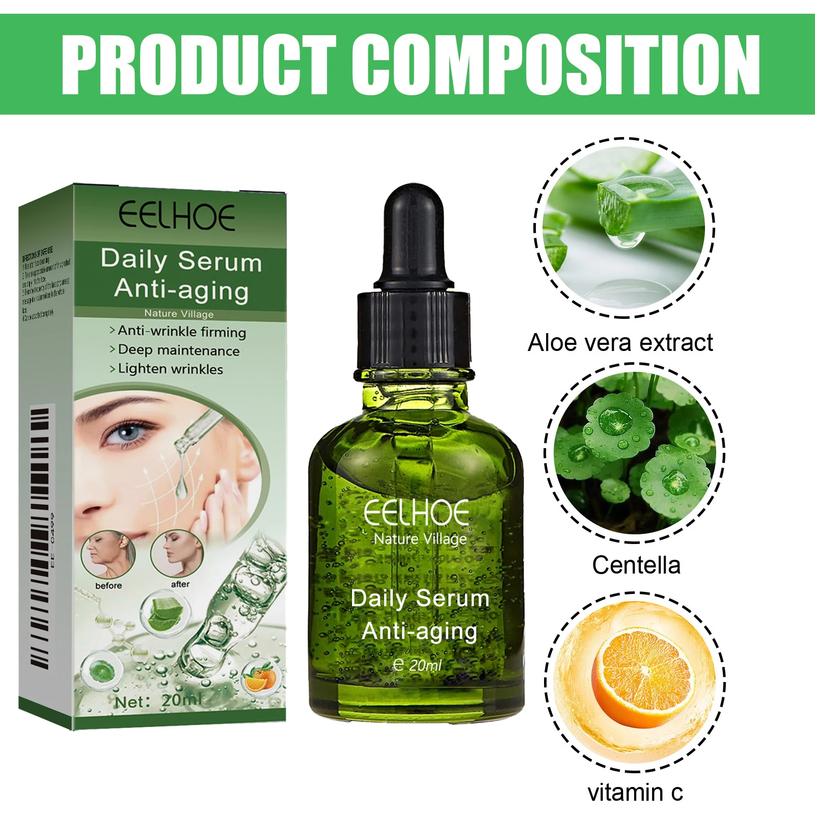 Deep Anti Aging Serum for Sensitive Skin