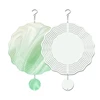 8 Pack 8 Inch Sublimation Wind Spinner Blanks,3D Double Sided Sublimation Wind Powered Kinetic Sculpture For Garden Outdoor 3
