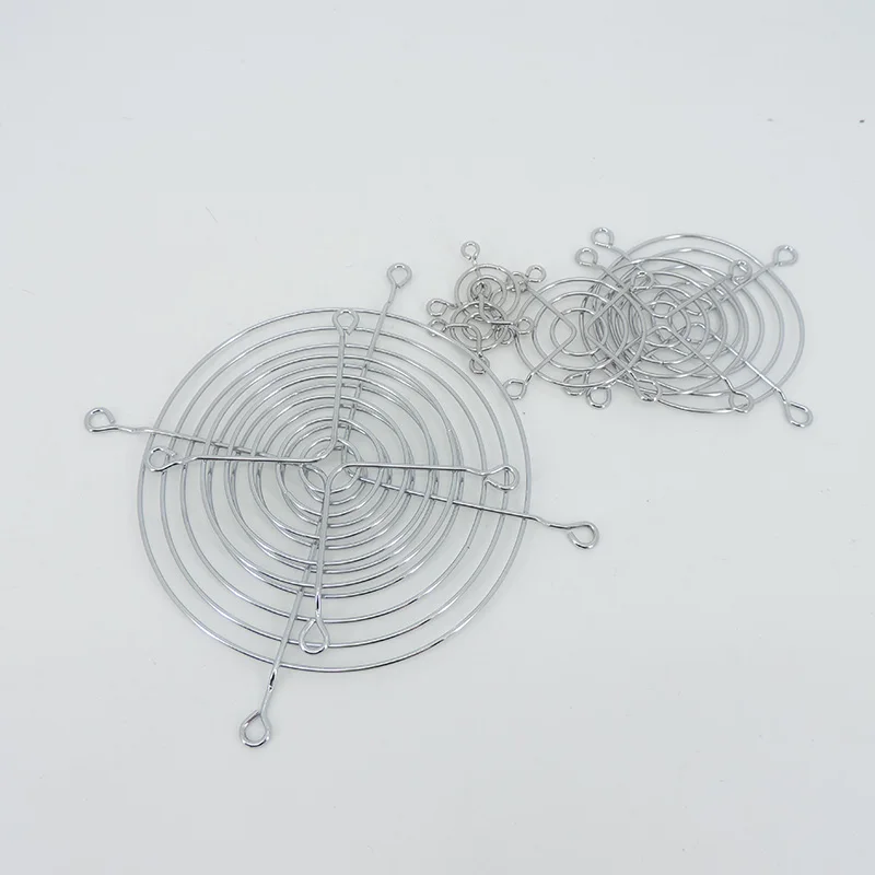 CPU 냉각 선풍기 가드 보호 금속 그릴 컴퓨터 섀시 커버 네트, 냉각 팬, 30mm, 40mm, 50mm, 60mm, 70mm, 80mm, 120mm