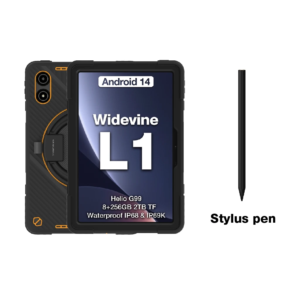 AGM PAD P2 ACTIVE 防水・防塵・耐衝撃 Android14 Android 14 FHDタブレット,AGM-P2アクティブ,防水および防塵