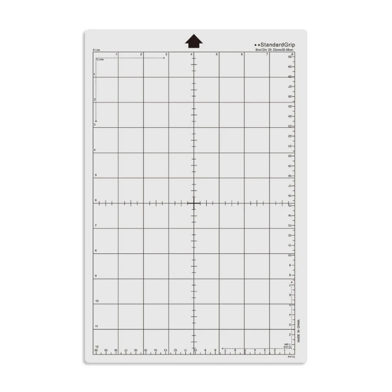 3 Sheets Cutting Mats for Silhouettes Portrait Scrapbooking Adhesive Cutting Mats Replacement Cut 8x12 in Cut
