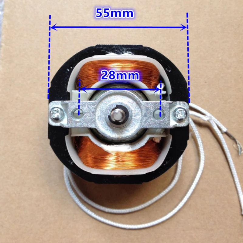Professional Exhaust Fan Micro-shield Asynchronous Motor Replacement for Heater YJ58-20 Fan Motor Accessories