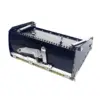 22cm Drywall Putty Flat Finishing Box Metal Case Wall Plastering Scraper Compact 2